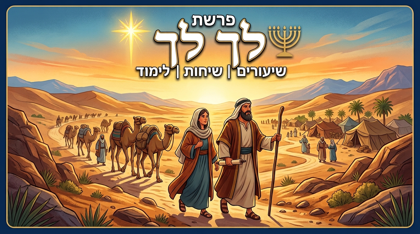 פרשת לך לך- תכנים, שיעורים והרחבות על פרשת השבוע